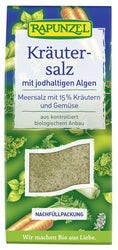Rapunzel - Kräutersalz jodiert mit jodhaltigen Algen, bio 500g