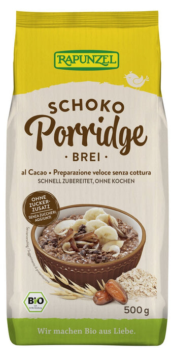 Rapunzel - Porridge Frühstücksbrei Schoko bio, 500g