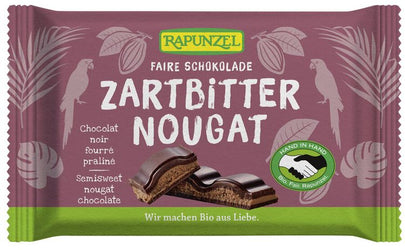 Rapunzel - Zartbitter Schokolade Nougat bio 100g