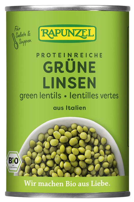 Rapunzel - Grüne Linsen in der Dose, 400g