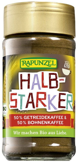 Rapunzel - Halbstarker Instant 50% Getreidekaffee & 50% Boh 100g