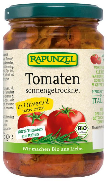Rapunzel - Tomaten getrocknet in Olivenöl, mild-würzig, 275g