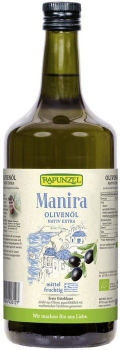 Rapunzel - Olivenöl Manira, nativ extra, 1l