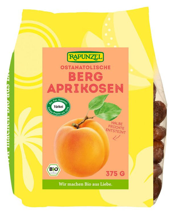 Rapunzel - Ostanatolische Berg-Aprikosen, halb, entsteint, 375g