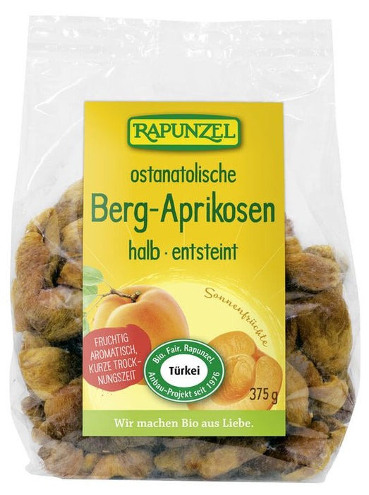 Rapunzel - Ostanatolische Berg-Aprikosen, halb, entsteint, 375g