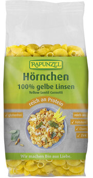 Rapunzel - Gelbe Linsen Hörnchen, bio 300g