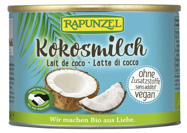 Rapunzel - Kokosmilch HIH, bio 200ml