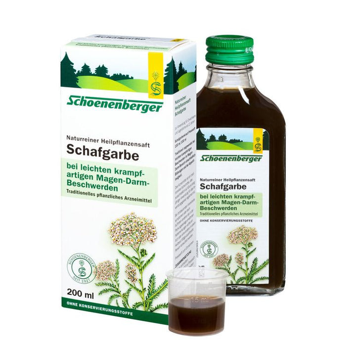 Schoenenberger® - Schafgarbe, Naturreiner Heilpflanzensaft bio 200ml