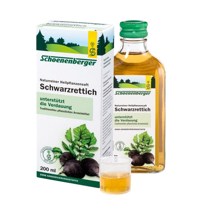 Schoenenberger - Schwarzrettichsaft bio 200ml