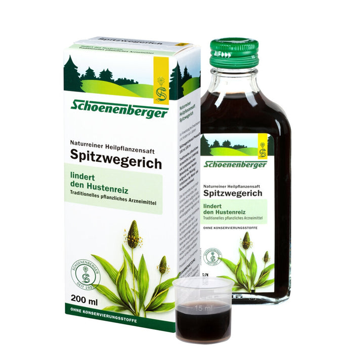 Schoenenberger - Spitzwegerichsaft bio 200ml