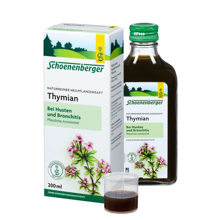 Schoenenberger - Thymiansaft bio 200ml