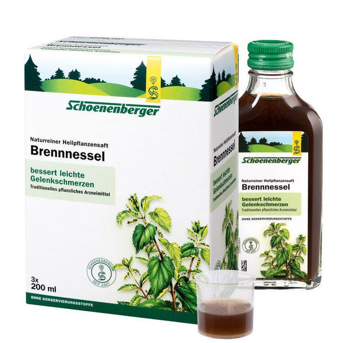 Schoenenberger - Brennnesselsaft bio 3x200ml
