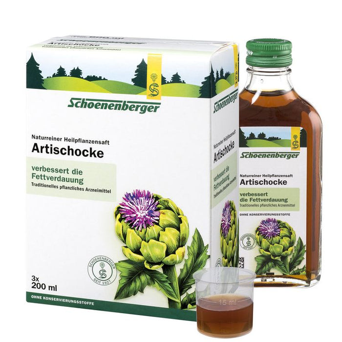 Schoenenberger - Artischockensaft bio 3x200ml