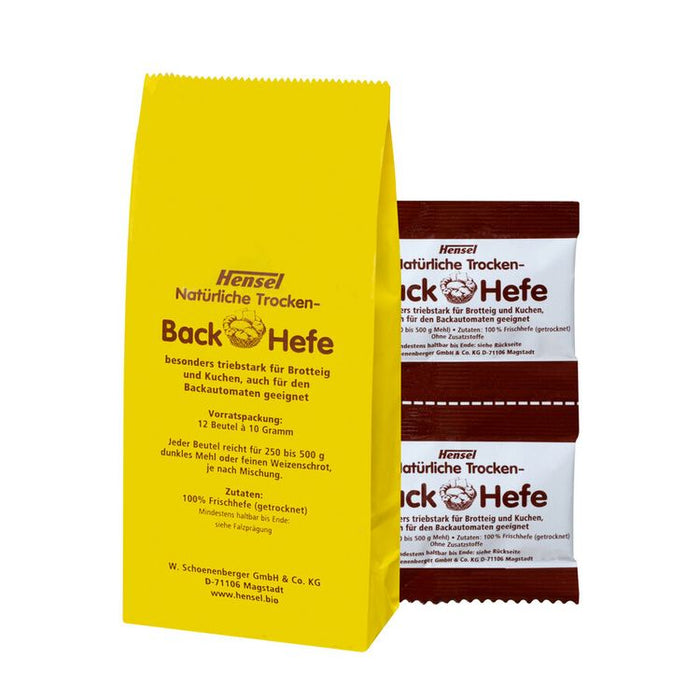 Hensel® - Natürliche Trocken-Back-Hefe, 120g