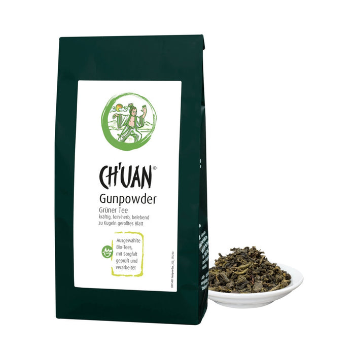 CH'UAN - Grüner Tee Gunpowder bio vegan 250g