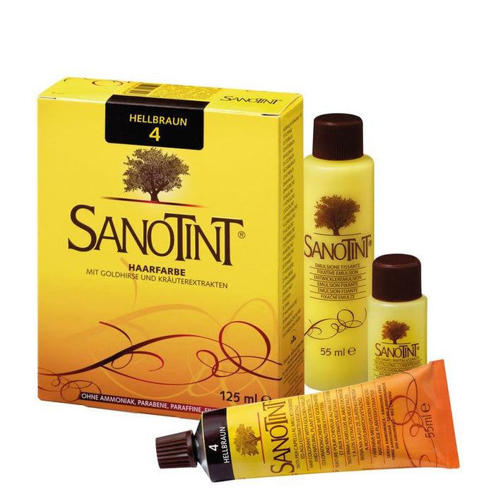 Sanotint - Haarfarbe 4 Hellbraun 125ml