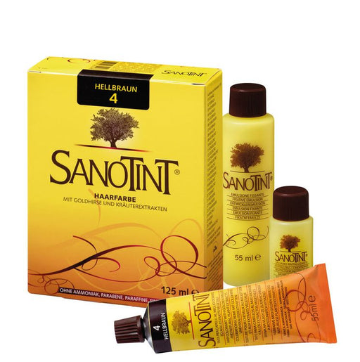 Sanotint - Haarfarbe 4 Hellbraun 125ml