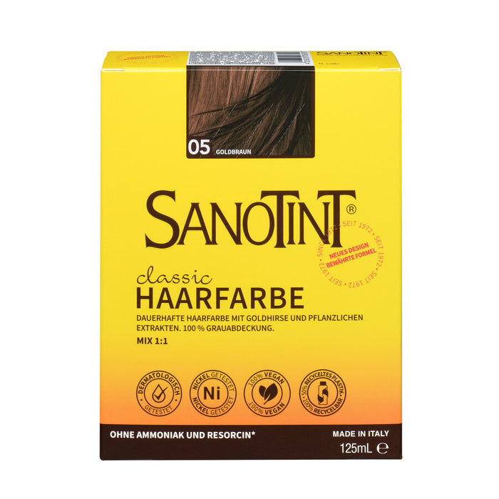 Sanotint - Haarfarbe 5 Goldbraun 125ml