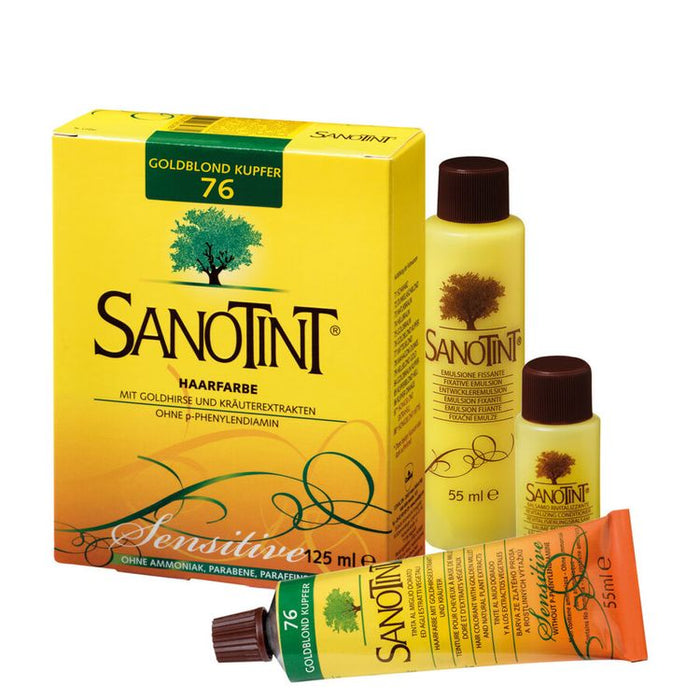 Sanotint - Haarfarbe Sensitive Nr.76 Goldblond Kupfer 125ml