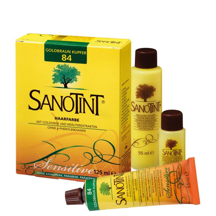 Sanotint - Haarfarbe Sensitive Nr.84 Goldbraun Kupfer 125ml