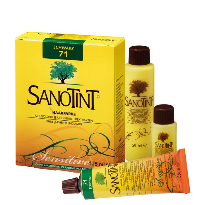 Sanotint - Haarfarbe Sensitive Nr.71 Schwarz 125ml