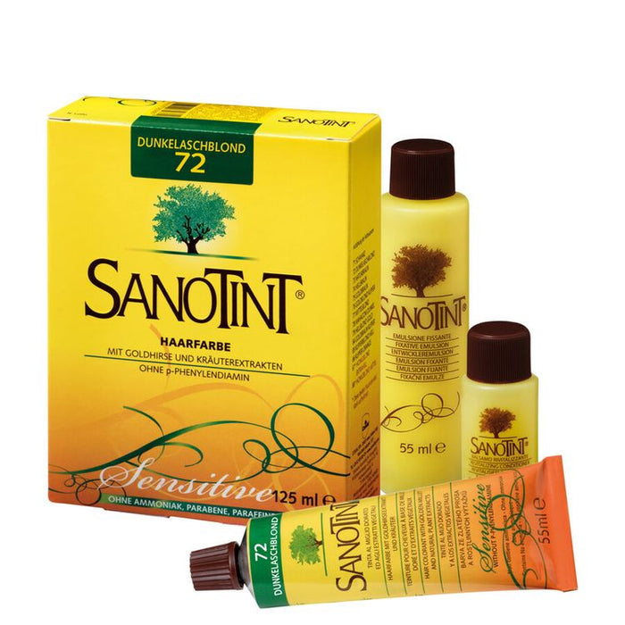 Sanotint - Haarfarbe Sensitive Nr.72 Aschblond 125ml