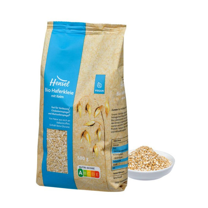 Hensel - Haferkleie mit Keim bio 500g