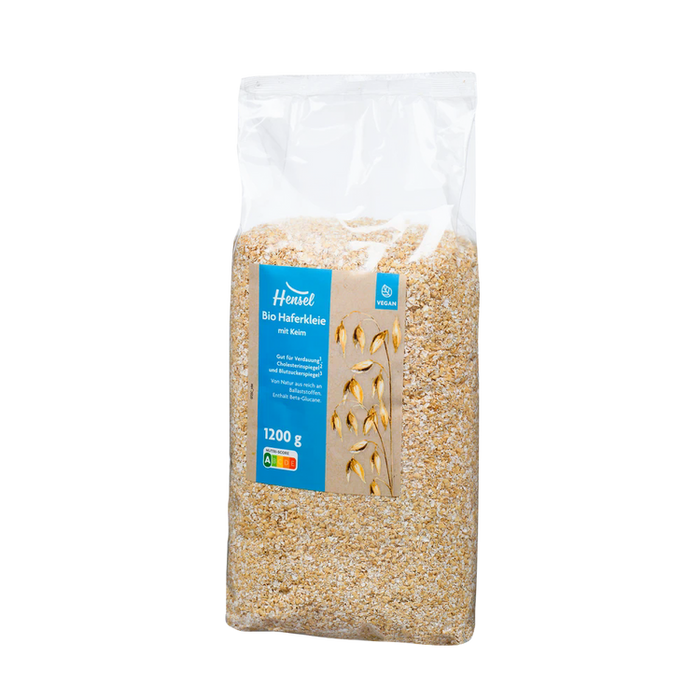 Hensel - Haferkleie bio, 1200g