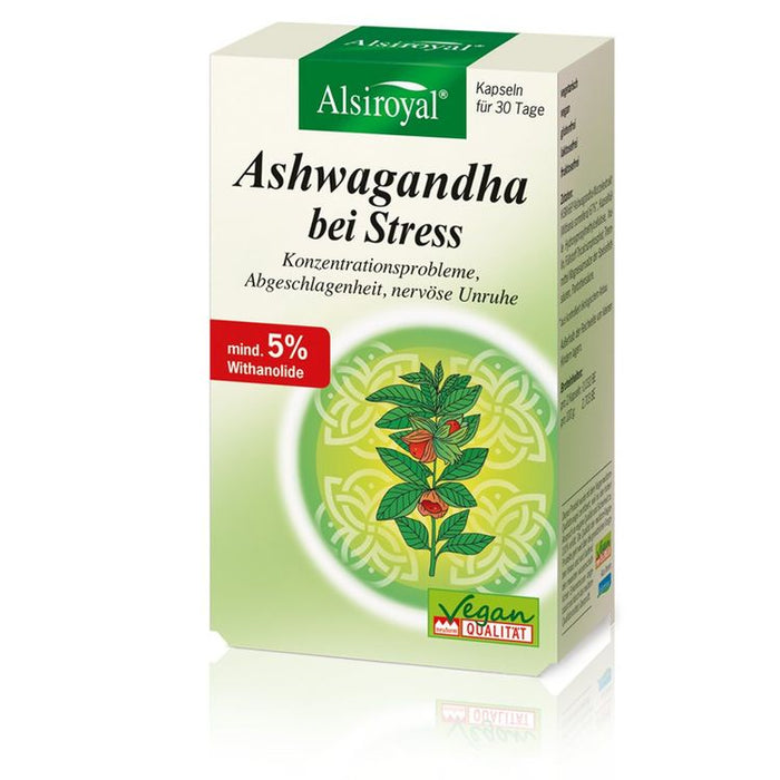 Alsiroyal - Ashwagandha bei Stress, 60 Stk.