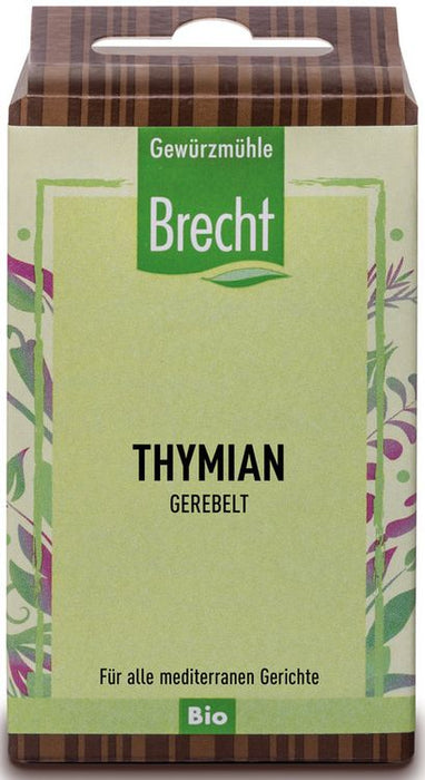 Brecht - Thymian gerebelt Nachfüllpackung, bio 10g