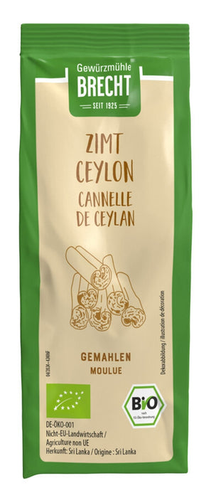 Brecht - Zimt Ceylon Nachfüllbeutel bio, 45g