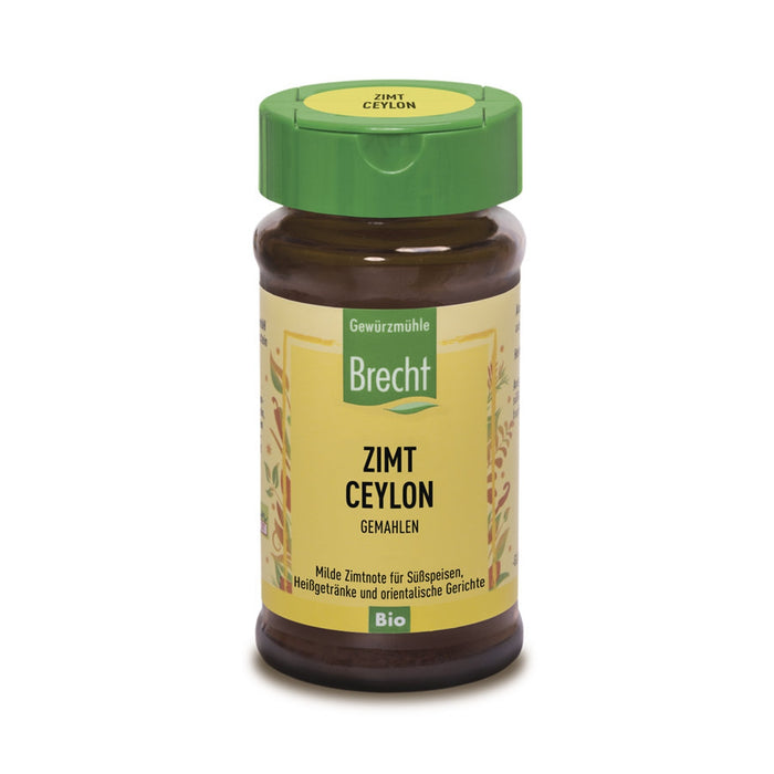 Brecht - Zimt Ceylon gemahlen bio im Glas 27g