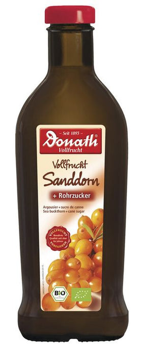 Donath - Vollfrucht Sanddorn mit Rohrzucker bio vegan 500ml