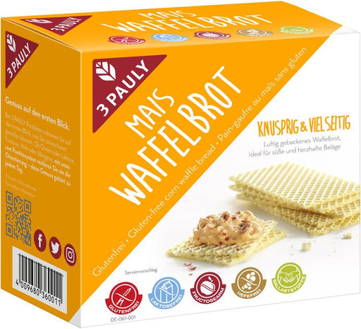 3-Pauly - Mais Waffelbrot 100g