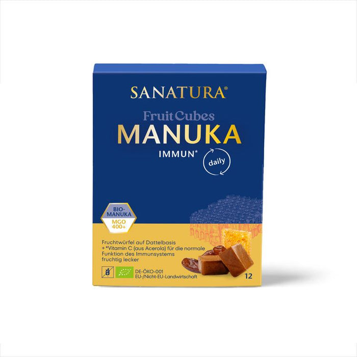 Sanatura - FruitCubes Bio Manuka 12 St.