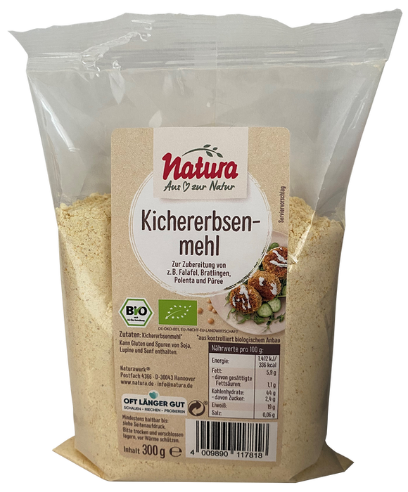 Natura - Bio Kichererbsenmehl 300g