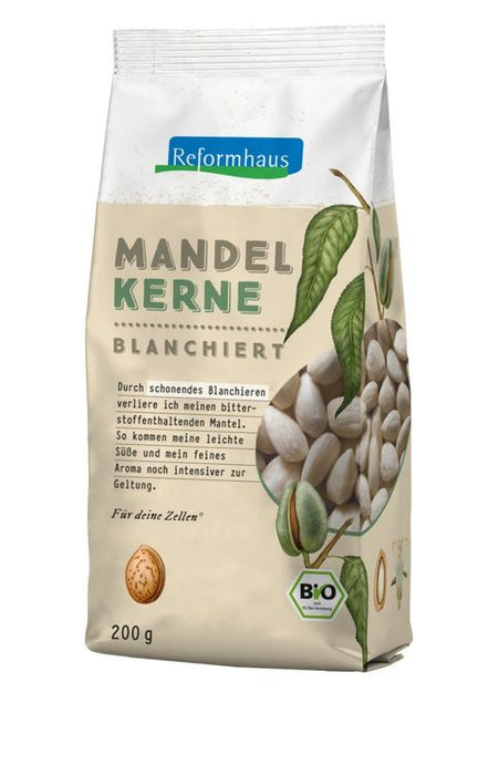 Reformhaus®- Mandelkerne blanchiert, bio, 200g