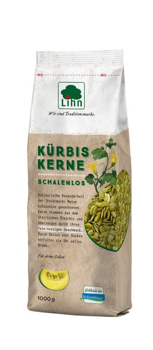 Lihn - Kürbiskerne, schalenlos gewachsen 1000g