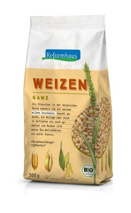 Reformhaus - Weizen ganz bio 500g