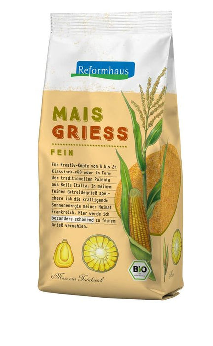 Reformhaus - Feiner Maisgrieß Polenta bio 500g