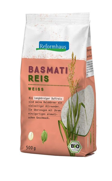 Reformhaus - Basmati Reis weiss bio 500g