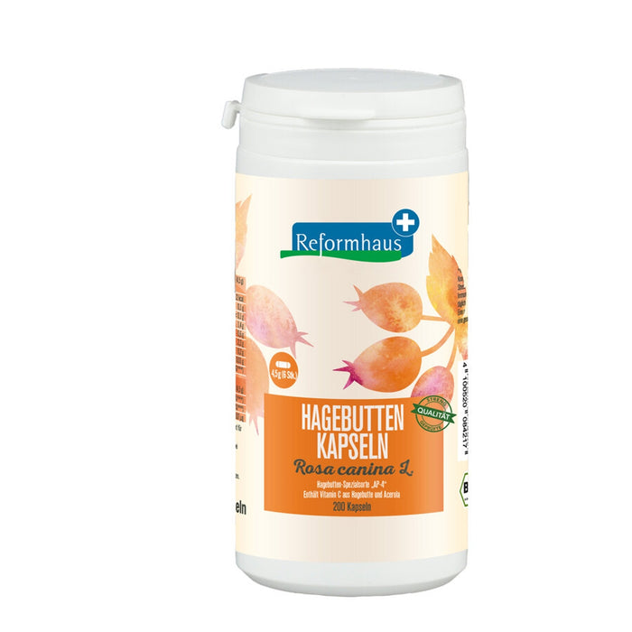 Reformhaus plus - Hagebuttenkapseln bio 200 Stk.