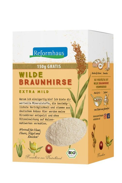 Reformhaus - Wilde Braunhirse vermahlen bio mit 15% mehr Inhalt, 1150g