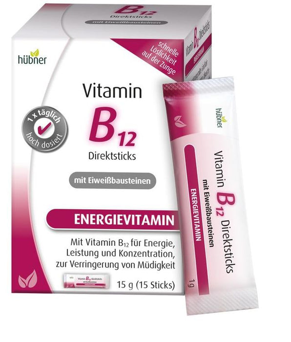 Hübner - Vitamin B12 Direktsticks 15g