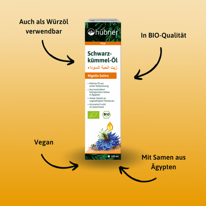Hübner - Schwarzkümmel-Öl bio 100ml