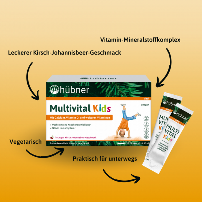 Hübner - Multivital Kids 225ml