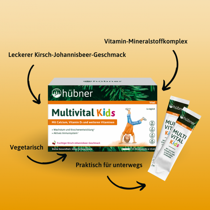 Hübner - Multivital Kids, 225ml