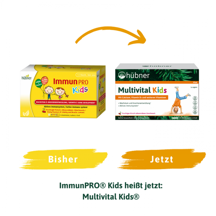 Hübner - Multivital Kids 225ml