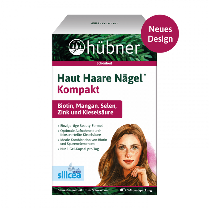 Hübner - Haut Haare Nägel Kompakt 90 Kapseln