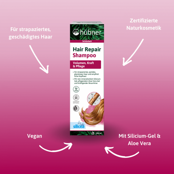 Hübner - Hair Repair Shampoo, 200ml